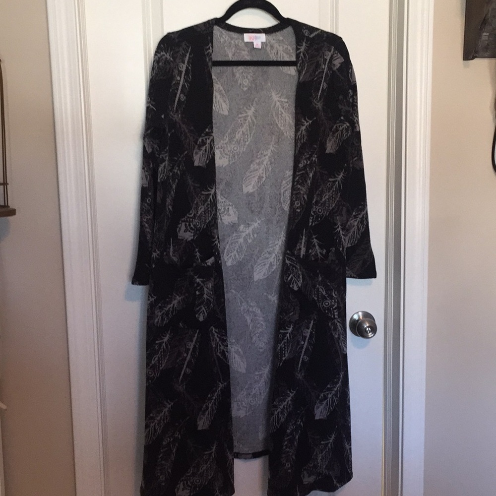🦄 UNICORN Feather Print Sarah Duster